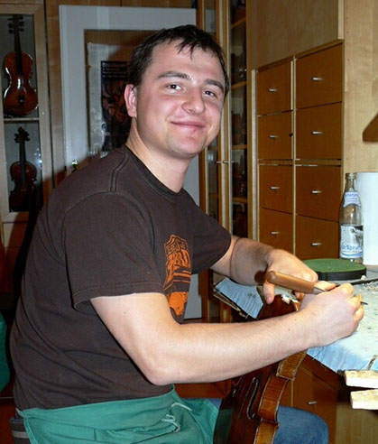Franz Zunterer, ehemaliger Mitarbeiter der Werkstatt Geigenbau Jaumann